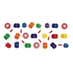 Excellerations® Twist 'n' Build Tubes - 90 Pieces -Children School Supplies S323229 1