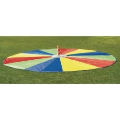 Excellerations® Brawny Tough Rainbow Parachute - 30'Dia.