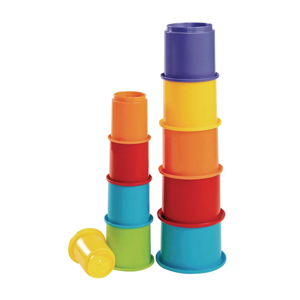 Playgo Stack 'n' Nest Cups - Set Of 10 1 Playgo Stack 'n' Nest Cups - Set Of 10
