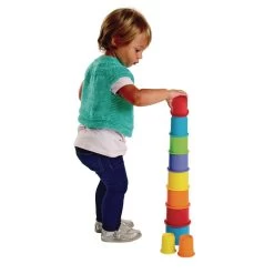 Playgo Stack 'n' Nest Cups - Set Of 10 5 Playgo Stack 'n' Nest Cups - Set Of 10 -Children School Supplies S324429 1