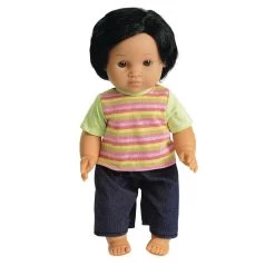 Discount School Supply® 16" Multicultural Toddler Dolls - Set Of All 8 16 Discount School Supply® 16" Multicultural Toddler Dolls - Set Of All 8 -Children School Supplies S326591 6
