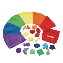 Excellerations® Color Sorting Mat - 20 Pieces -Children School Supplies S337495 2