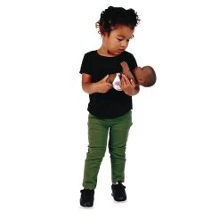 10" African American Huggy Baby -Children School Supplies S342008 2