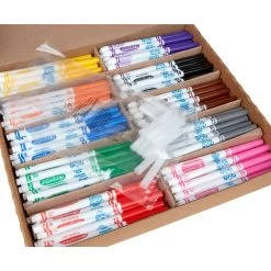 Crayola® Ultra-Clean Washable® Fine Tip Marker Classpack® Value Pack - 200 Pieces -Children School Supplies S347142 2