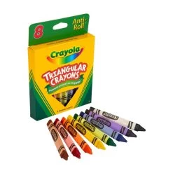 Crayola® Triangular Anti-Roll® Crayons