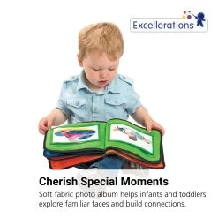 Excellerations® Fabric Photo Album - 13 Pockets -Children School Supplies S365447 1