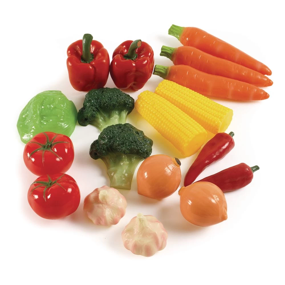 Excellerations® Life-Sized Vegetable Set - 18 Pieces 1 Excellerations® Life-Sized Vegetable Set - 18 Pieces