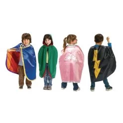 Excellerations® Reversible Fabric Capes - Set Of 4 -Children School Supplies S386628 5