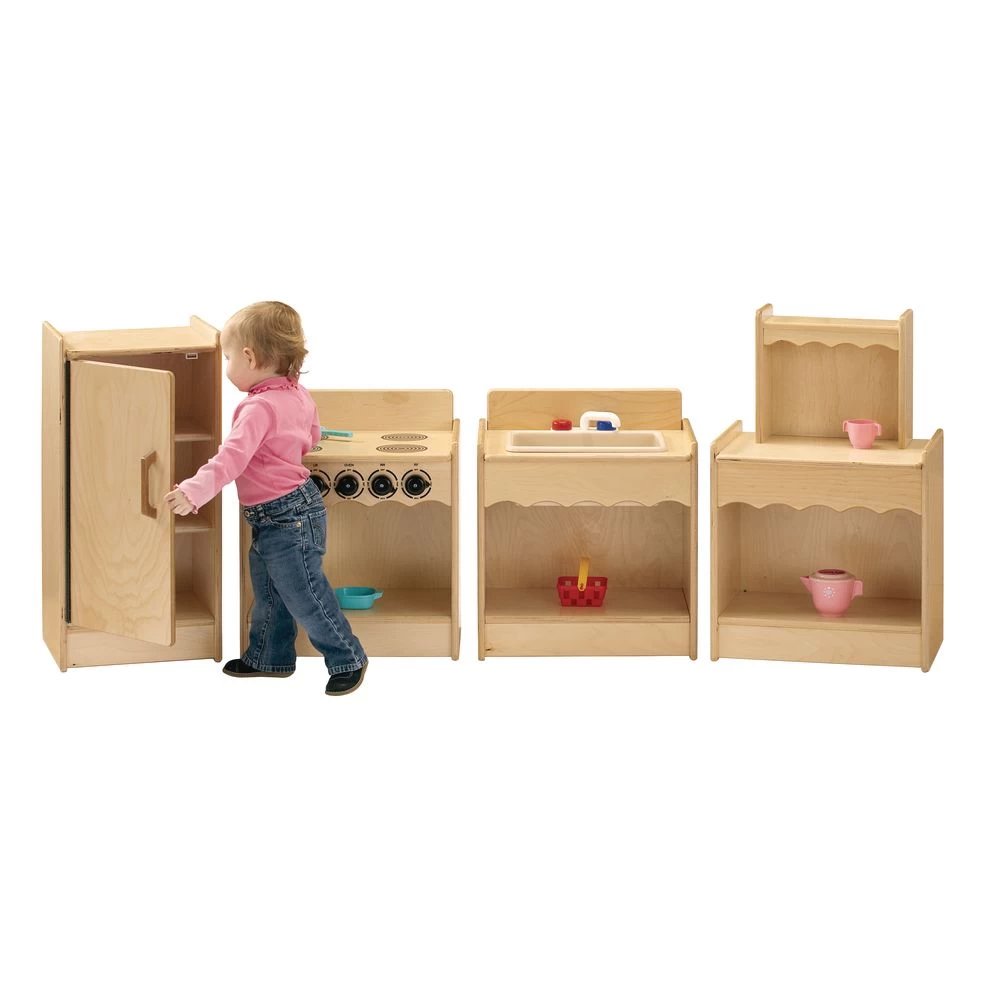 Toddler Contempo Kitchen - Set Of 4 1 Toddler Contempo Kitchen - Set Of 4