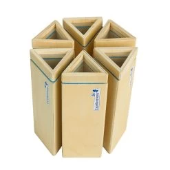 Excellerations® Fillable Wooden Kaleidoscopes - Set Of 6