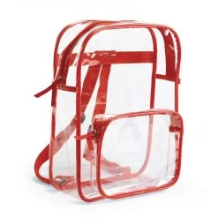 Discount School Supply® Premium Clear Student Backpack - Set Of 12 -Children School Supplies S437318 1