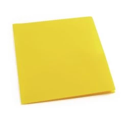 Plastic Pocket Folder, Yellow