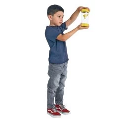 Sand Timer - 3 Minutes, Yellow -Children School Supplies S464182 2