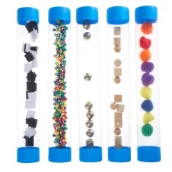 Excellerations® EarlySTEM™ Visual Tracking Sensory Tubes - Set Of 5