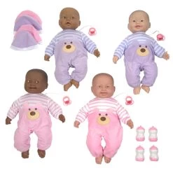 Lots To Cuddle 20" Baby Dolls - Set Of 4