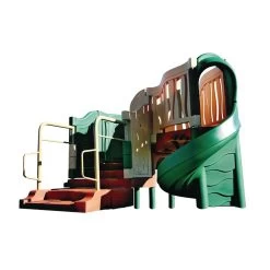 LITTLE TIKES "Jump Start" Clever Climber™ Natural Surface Mount With Anchor Bolts