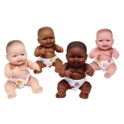 Set Of Four 14" Huggy Babies