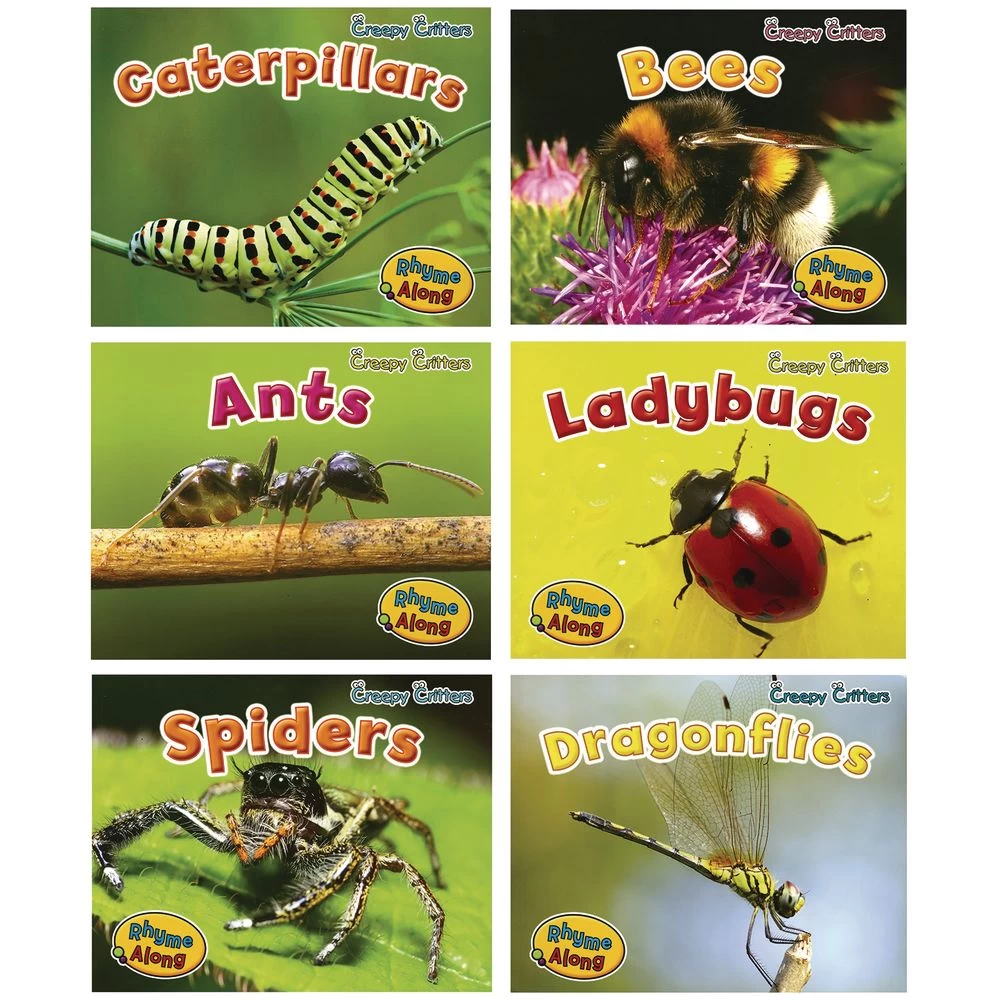 Creepy Critters Paperback Books - 6 Titles 1 Creepy Critters Paperback Books - 6 Titles