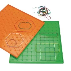 Excellerations® 9" Geoboards - Set Of 6 -Children School Supplies S514525 3