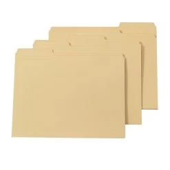 Letter Size Manila Folders - Box Of 100
