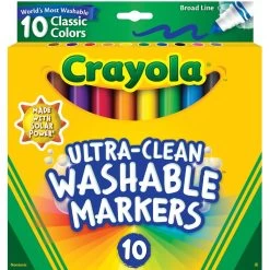 Crayola® Ultra-Clean Markers - Set Of 10