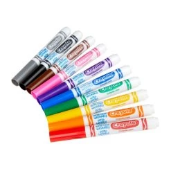 Crayola® Ultra-Clean Markers - Set Of 10 -Children School Supplies S532637 1
