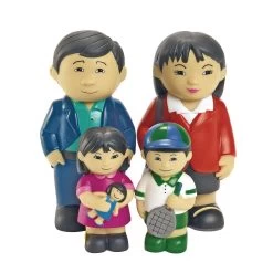 Excellerations® Our Soft Family Dolls - Set Of All 4 Families -Children School Supplies S542543 1