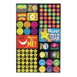 Super Stars & Smiles Sticker Pack - 738 Pieces -Children School Supplies S555088 1