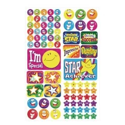 Super Stars & Smiles Sticker Pack - 738 Pieces -Children School Supplies S555088 2
