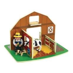 Excellerations® Toddler Wooden Barn 8 Excellerations® Toddler Wooden Barn -Children School Supplies S585222 2
