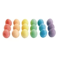 Colorations® Chunky Chalk Eggs - Set Of 18