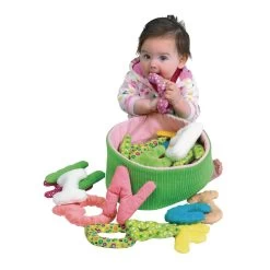 Excellerations® 5" Jumbo Premium Soft Sensory Alphabet Letters With Basket For Toddlers -Children School Supplies S593048 1