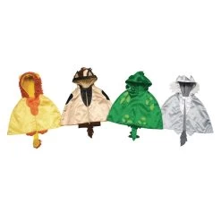Excellerations® Toddler Animal Capes With Hoods Set Of 4 9 Excellerations® Toddler Animal Capes With Hoods Set Of 4 -Children School Supplies S594975 1