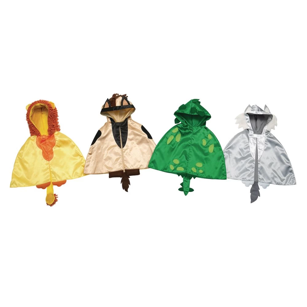 Excellerations® Toddler Animal Capes With Hoods Set Of 4 3 Excellerations® Toddler Animal Capes With Hoods Set Of 4 - Image 3