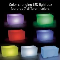 Excellerations® STEM Color-Changing Sensory LED Light Box -Children School Supplies S602708 1