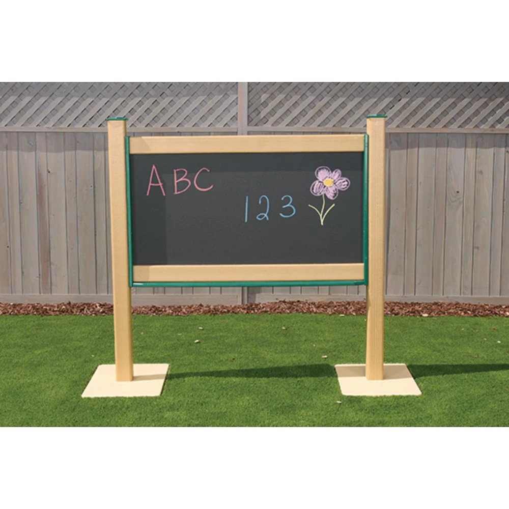 Outdoor Magnetic Chalkboard 4' Portable 1 Outdoor Magnetic Chalkboard 4' Portable