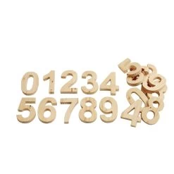 Solid Wood Numbers 0-9 2 Sets -Children School Supplies S602895 1