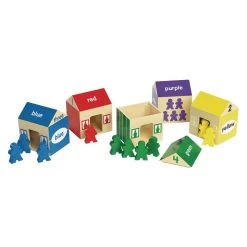 Excellerations® EarlySTEM™ Colors & Counting Houses 20 Pieces