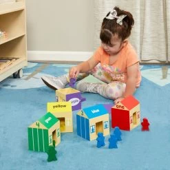 Excellerations® EarlySTEM™ Colors & Counting Houses 20 Pieces -Children School Supplies S612122 2