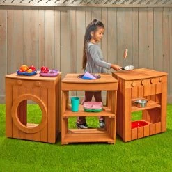 Excellerations® Outdoor Kitchen Set -Children School Supplies S620772 2