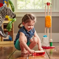 Melissa & Doug Dust, Sweep And Mop Play Set -Children School Supplies S623212 2
