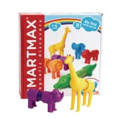 Smartmax My First Magnetic Safari Animals - 18 Pieces -Children School Supplies S628688 2
