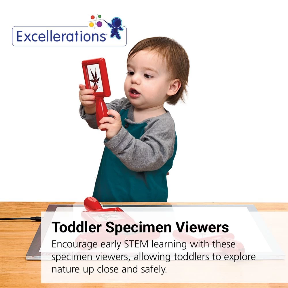Excellerations® EarlySTEM™ Toddler Specimen Viewers - Set Of 4 2 Excellerations® EarlySTEM™ Toddler Specimen Viewers - Set Of 4 - Image 2