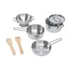 Melissa & Doug Stainless Steel Pots And Pans Set