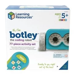 Learning Resources Botley® Coding Robot Obstacle Course, Cards And Tiles - 77 Pieces -Children School Supplies S637567 2