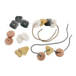 Threading Pebbles - Set Of 16