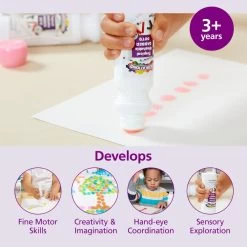 Colorations® Washable Tropical Dabber Dots Set Of 8 -Children School Supplies S644670 1