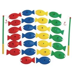 Giant Fishing Set Letters & Numbers -Children School Supplies S648281 2
