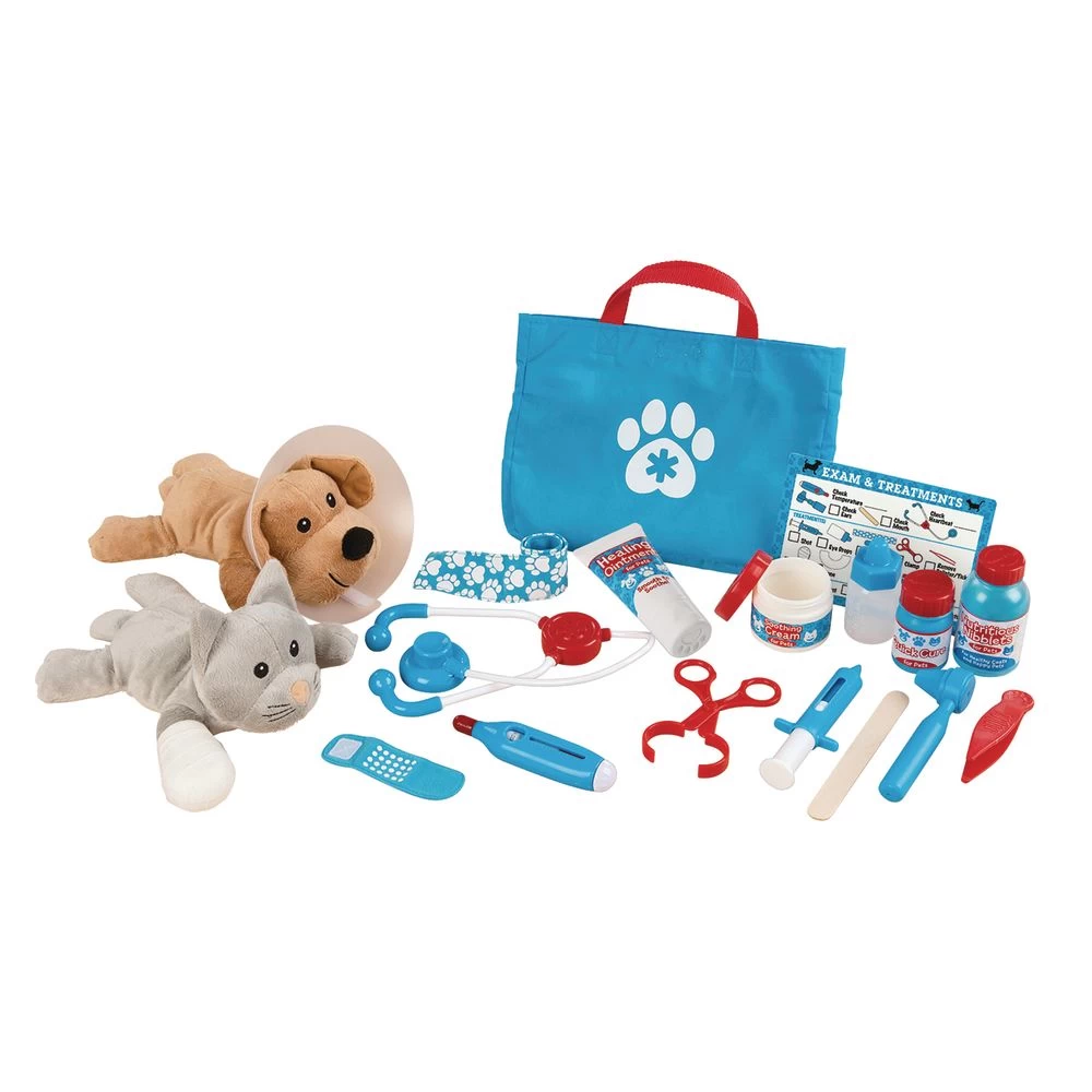 Melissa & Doug Exam And Treat Pet Vet Play Set 24 Pcs. 1 Melissa & Doug Exam And Treat Pet Vet Play Set 24 Pcs.