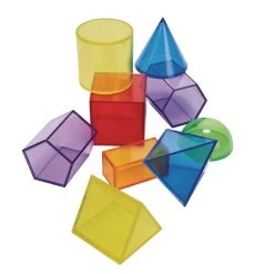 Excellerations® STEM Translucent Geometric Shapes With Activity Cards -Children School Supplies S650204 7